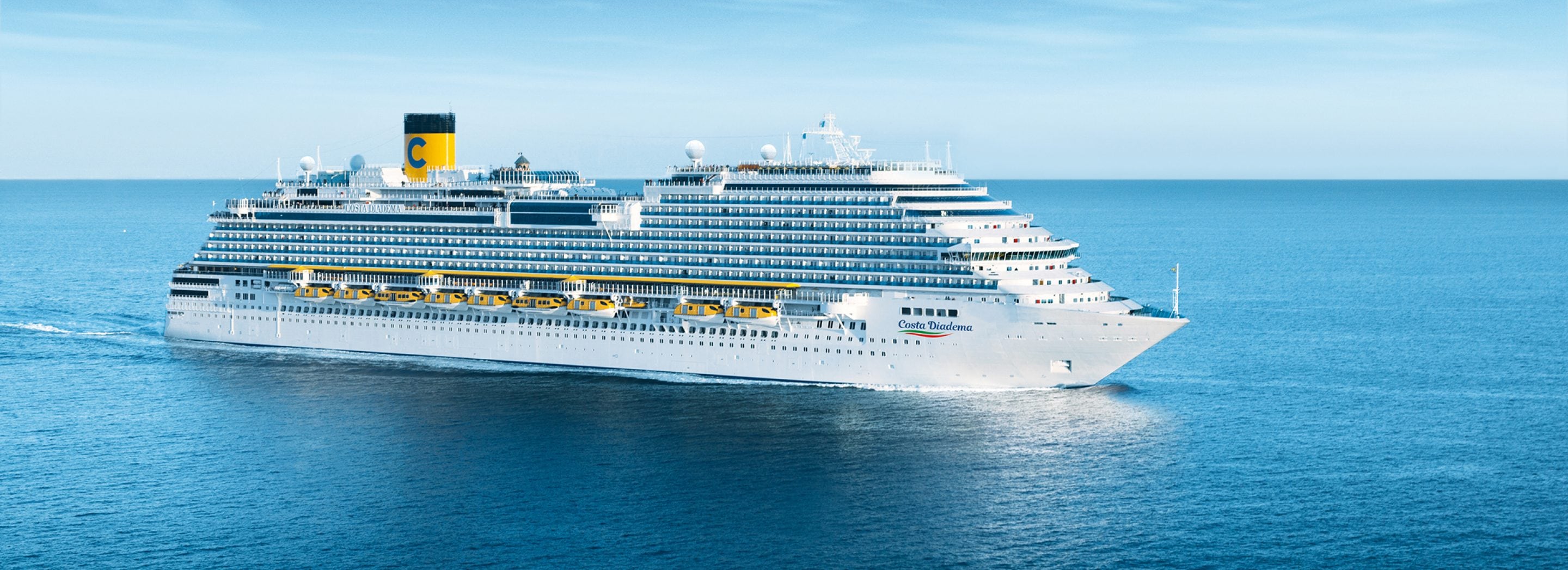 Costa Diadema em mar aberto